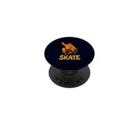 Sumo Skateboarding Divertente giapponese Ukiyo-e Skater PopSockets PopGrip Adesivo