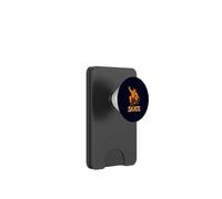Sumo Skateboarding Divertente giapponese Ukiyo-e Skater PopSockets PopWallet per MagSafe