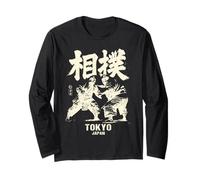 Sumo Wrestling Tokyo Giappone Wrestler Giapponese Maglia a Manica