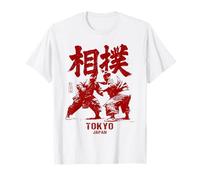 Sumo Wrestling Tokyo Giappone Wrestler Giapponese Maglietta