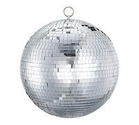 Sumono Palla a specchio da discoteca da 30,5 cm, con anello da appendere, per DJ, club, palcoscenico, bar, feste, matrimoni, vacanze, decorazione