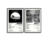 Sumooa 2 pezzi The Poster Neighbourhood Rock Band Music Album Cover per camera da letto, decorazione estetica da parete, 30 x 45 cm