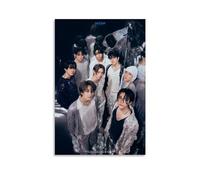 Sumooa Stray Poster Kids Music South Korean Boy Band Art Poster per camere, estetica su tela, decorazione da parete per camera da letto, 30 x 45 cm
