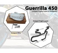 Sumpguard Argento E Compact Engine Guard Originale Royal Enfield Guerrilla 450
