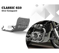 Sumpguard Sump Guard Argento Originale Royal Enfield Classic 650