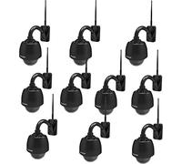 Sumpple 10X IP Network Camera WiFi Wireless/Cablato 4G SD Videocamera 960P 1.3M 4X Zoom Ottico Pan/Tilt IP66 Impermeabile Outdoor, Visione Notturna, Registrazione Video, Cattura Schermate Nero