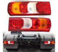 SUMRED 1 Paio Fanale Posteriore, per Mer-ce&des per Be&NZ LKW per Actros MP4 MP5 Auto 24V LED Fanali Posteriori Stop, 9605200107 9605200007 Rimorchio Sinistro Destra