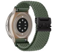 SumRioo Cinturino Compatibile con Amazfit Active 2/2 Square/Active/GTS 4 3 2 1 Mini/GTR Mini/GTS 4 3 2 1, Nylon Tessitura 20mm Cinturino per Amazfit Bip 3/3 Pro/U Pro/Lite, Verde oliva