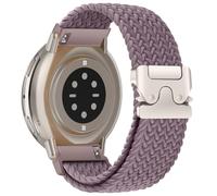 SumRioo Cinturino Compatibile con Amazfit Active 2/2 Square/Active/GTS 4 3 2 1 Mini/GTR Mini/GTS 4 3 2 1, Nylon Tessitura 20mm Cinturino per Amazfit Bip 3/3 Pro/U Pro/Lite, Viola fumoso