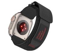 SumRioo Cinturino Compatibile con Apple Watch 42mm(Series 11 10) 41mm 40mm 38mm, Nylon Cinturino Ricambio Sportivo per iWatch Series 11 10 9 8 7 6 5 4 3 2 1 SE3 SE2, Nero