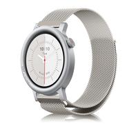 SumRioo Cinturino Compatibile con CMF by Nothing Watch 3 Pro/Pro 2/Pro, 22mm Cinturino in Maglia Milanese Metallo Acciaio Inossidabile per Uomini Donne, Luce stellare