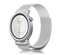 SumRioo Cinturino Compatibile con CMF by Nothing Watch 3 Pro/Pro 2/Pro, 22mm Cinturino in Maglia Milanese Metallo Acciaio Inossidabile per Uomini Donne, Argento