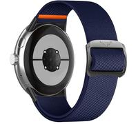SumRioo Cinturino Compatibile con Google Pixel Watch 3 41mm (2024)/Watch 2/1, Nylon Elasticizzato Cinturino per Pixel Watch 3 41mm/2/1, Blu navy
