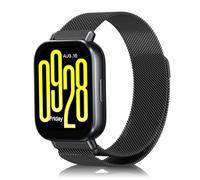 SumRioo Cinturino Compatibile con Xiaomi Redmi Watch 5 Active/5 Lite, 22mm Cinturino in Maglia Milanese Metallo per Xiaomi Watch S4/S4 Sport/S3/S1/S1 Pro/S1 Active/2/2 Pro Uomini Donne, Nero