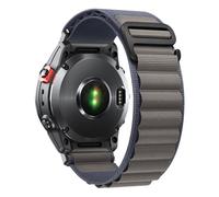 SumRioo QuickFit 22mm Cinturino per Garmin Fenix 8/8 Solar 47mm/7 Pro/7/6 Pro/6/5/5 Plus/E, Nylon Alpine Loop Cinturino per Garmin Tactic 8 47mm, Descent G2, Epix 2, Forerunner 965/955, Blu