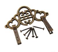Sumsoctober Aging Gracefully - Ganci per cornici in ottone vintage, costruiti per durare nel tempo (bronzo)