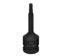 Sumsoctober Chiave a bussola esagonale da 30,5 cm, compatibile con utensili ad aria e batteria, con marcature di dimensioni incise e foro di bloccaggio per una vestibilità sicura (H5)