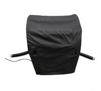 Sumsoctober Copertura protettiva per pompa da piscina Oxford 600D resistente alle intemperie per pompa con filtro a sabbia per riporre oggetti all'aperto con patta di accesso e fori per pioli, 60 x 68