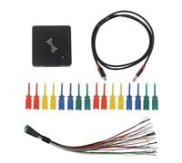 Sumsoctober DSLogic USB Analizzatore logico 16 canali 100MHz larghezza di banda 256Mbit memoria per analisi di protocollo di segnale digitale con protezione ESD