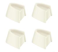 Sumsoctober Manopola di ricambio per interruttore dimmer da 1,3 cm, compatibile con controllo della luce e della velocità della ventola per uso domestico, facile da installare (confezione da 4 in