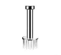 Sumsoctober Martello batticarne in acciaio inox 304 - martello per intenerire bistecca manzo maiale pollo (ago rotondo -25)