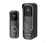 Sumsoctober Staffa di montaggio per campanello in plastica per campanello video Blink senza trapano installazione meccanismo scorrevole design compatibile con montaggio su superfici piatte di prima