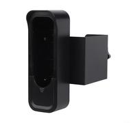 Sumsoctober Supporto per campanello per videocitofono Blink Antifurto Angolo Cuneo Staffa senza trapano Angolo Regolabile Supporto per videocamera di sicurezza Custodia resistente alle intemperie Nero