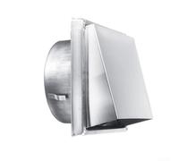 Sumsoctober Tappo antipioggia da parete esterna in acciaio inox, copertura esterna di lunga durata da 150 mm con posizione regolabile per specifiche esigenze di ventilazione
