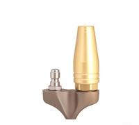 Sumsoctober Ugello a getto turbo inverso per fogna, 3600 PSI ad alta pressione, ugello per la pulizia dello scarico con attacco rapido da 1/4" o 3/8" per applicazioni industriali (1/4 in modo rapido)