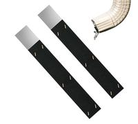 Sumulo Di Rumore Della Grondaia - 2 Pezzi Silenziatore Portatile, Inserto Regolabile, Tubo Di Drenaggio Di Lunga Durata | Strumento Insonorizzata Per La Maggior Parte Dei Tubi Flusso D'acqua Di Pioggi