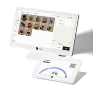 SumUp Cassa, Registratore di Cassa All-in-One con Touchscreen da 13" e Schermo Clienti da 8", Sistema POS per Pagamenti con Carta, Wi-Fi, Nessun Canone Mensile