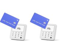 SUMUP Solo Lite POS Portatile per Pagamenti Contactless, Compatibile con Smartphone, Tablet e Desktop, Connessione Bluetooth, Accetta Carte e Pagamenti Digitali, Bianco (Confezione da 2)