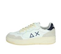 Sun 68 Big Basket White 100% Leather