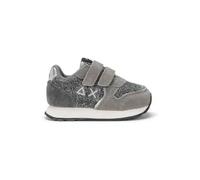 SUN 68 GIRL'S ALLY GLITTER TEXTILE FIRST STEP ARGENTO