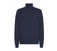 Sun 68 Maglioncino Dolcevita Piquet Blu Uomo L