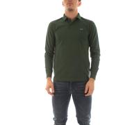 Sun 68 Polo Small Stripes da Uomo Verde - 3X-Large