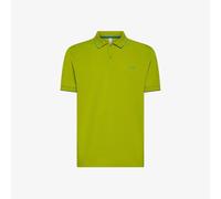 Sun 68 Polo Small Stripes On Collar Verde - Taglia S Abbigliamento Uomo Polo
