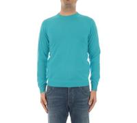 Sun 68 Round Neck Solid Maglia da Uomo Turchese - Medium