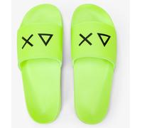 Sun 68 Slippers Logo Giallo Fluo Ciabatta Fascione Uomo X36110 63
