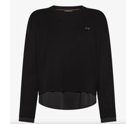 Sun 68 Sweater Mixed Fabrics L/S Nero Maglia Donna K45226 11