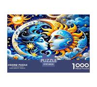 Sun And Moon Puzzle Da 1000 Pezzi Per Amanti Della Scienza: Esplora Mondi Scientifici E Esercita La Ragione!