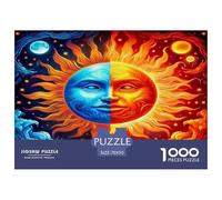 Sun And Moon Puzzle Da 1000 Pezzi Per Famiglie in Weekend: Un Modo Divertente Per Passare Il Tempo Insieme!