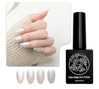 Sun&Beam Nails Gel 3 in 1 | non necessita di base o top coat, nessuna lima, adatto ai raggi UV/LED, facile da rimuovere, 15 ml (#55 Aurora verde chiaro)