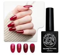 Sun&Beam Nails Gel 3 in 1 | Non necessita di base o top coat, senza lime, adatto ai raggi UV/LED, facile da rimuovere, 15 ml (#10 marmellata di bacche trasparente)