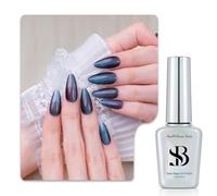 Sun&Beam Nails One-Step, smalto gel 3 in 1, magnetico, 12 ml, senza base e top coat, consigliato luce UV, facile da rimuovere (#738 luce polare)