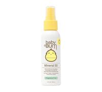 Sun Bum Baby Bum SPF 50 Spray per protezione solare, UVA/UVB minerale per pelli sensibili, inodore, formato da viaggio, 3 oz