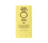 Sun Bum Kids LSF 50 Clear Sunscreen Face Stick | Wet or Dry Application | Hawaii 104 Reef Act Compliant (Octinoxate & Oxybenzone Free) Broad Spectrum UVA/UVB Sunscreen | 150 ml