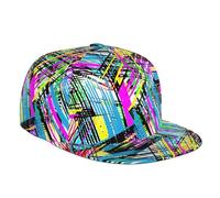 Sun cap Dipingi Casualmente Scarabocchi Sportivi Astratti Colorati Non Soffocante Trucker Caps Unisex Casual cap per All'Aperto Corsa Campeggio