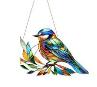 Sun Catcher - Bird Sun Catcher | Finestra Decoration | Stained Acrylic Window Art Decor, Colorful Window Ornament Sun Catchers, Home Wall Decor Sun Catcher, Adds A Touch of Color and Light