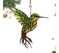 Sun Catchers Indoor Window,2D Scratch-Free Acrylic Tree Texture Pendant | 20x20x0.2cm Garden Suncatcher - Beautiful For Living Room Bedroom Front Door Bookshelf Garden Backyard Patio Outdoor